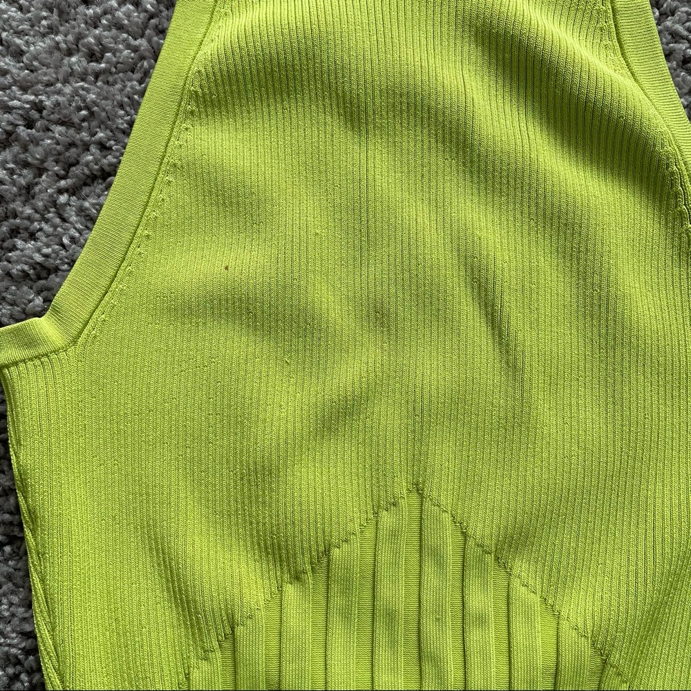 Vintage Lime Green Top - Picture 11 of 12